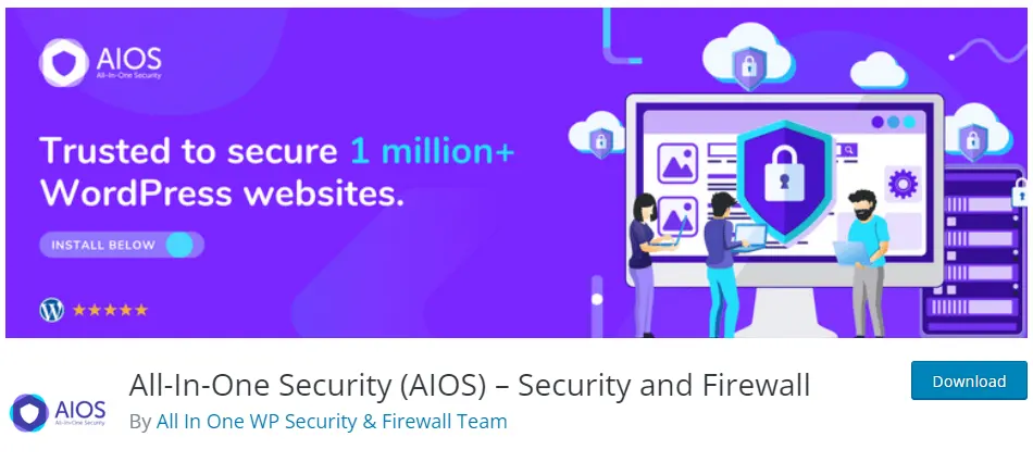 افزونه all-in-one-wp-security-and-firewall